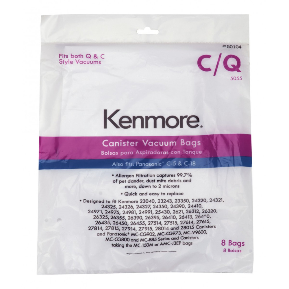 Kenmore Canister Vacuum Bags | Vacuums Plus